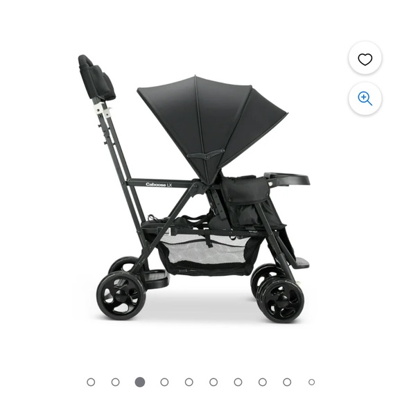 Joovy double stroller in used condition - Picture 4 of 8